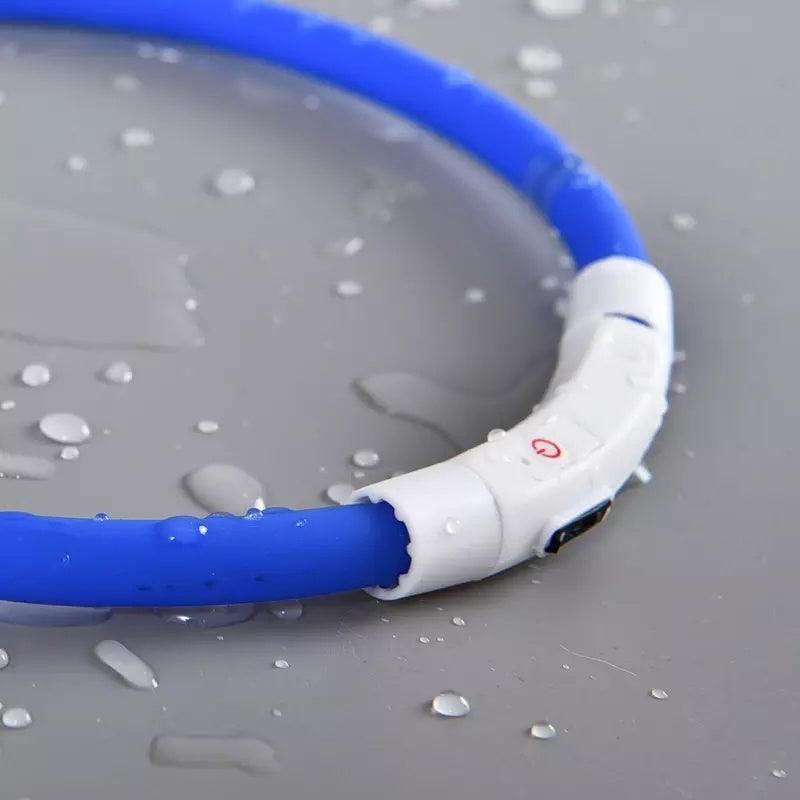 "Reflective Dog safety Collar-light the way"