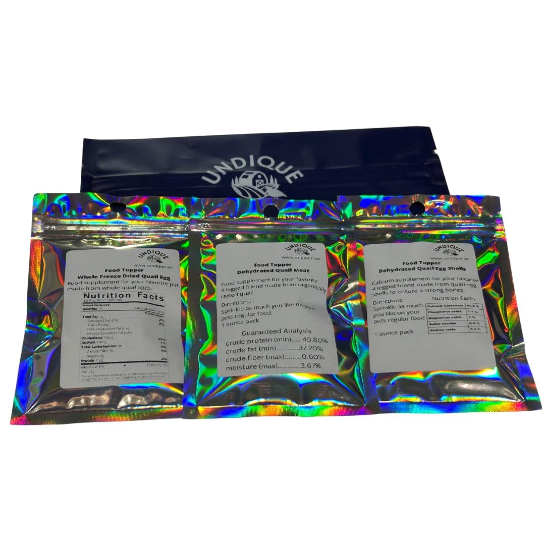 Quail Dust Dog Food Topper & Cat Food Topper