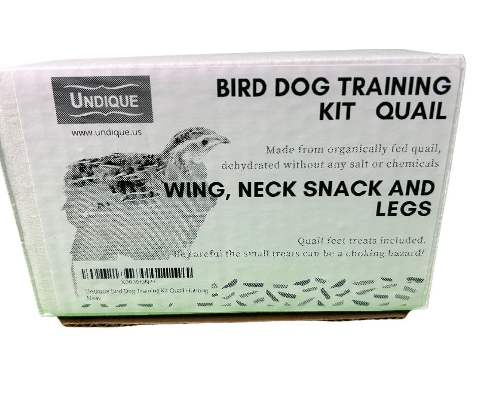 Quail Wing Dog Training Kit - Nutritious Dog Treats and Quail Wing for Effective Dog Training