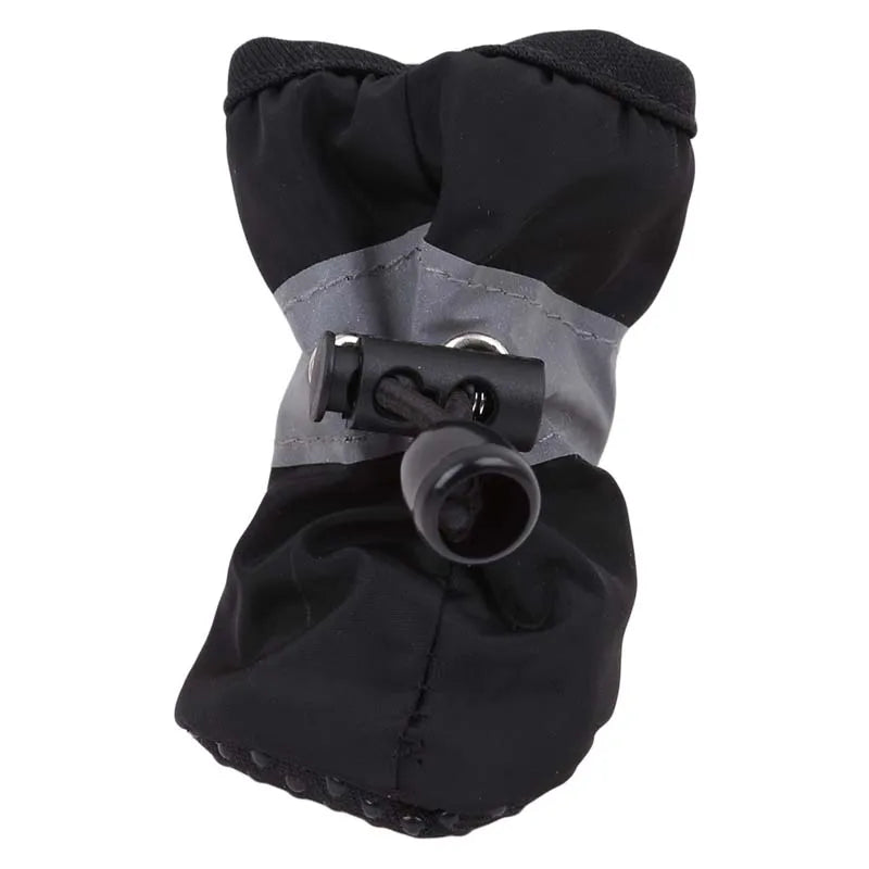 New 4pcs Pet Dog Shoes Anti-slip Rain Snow Boot