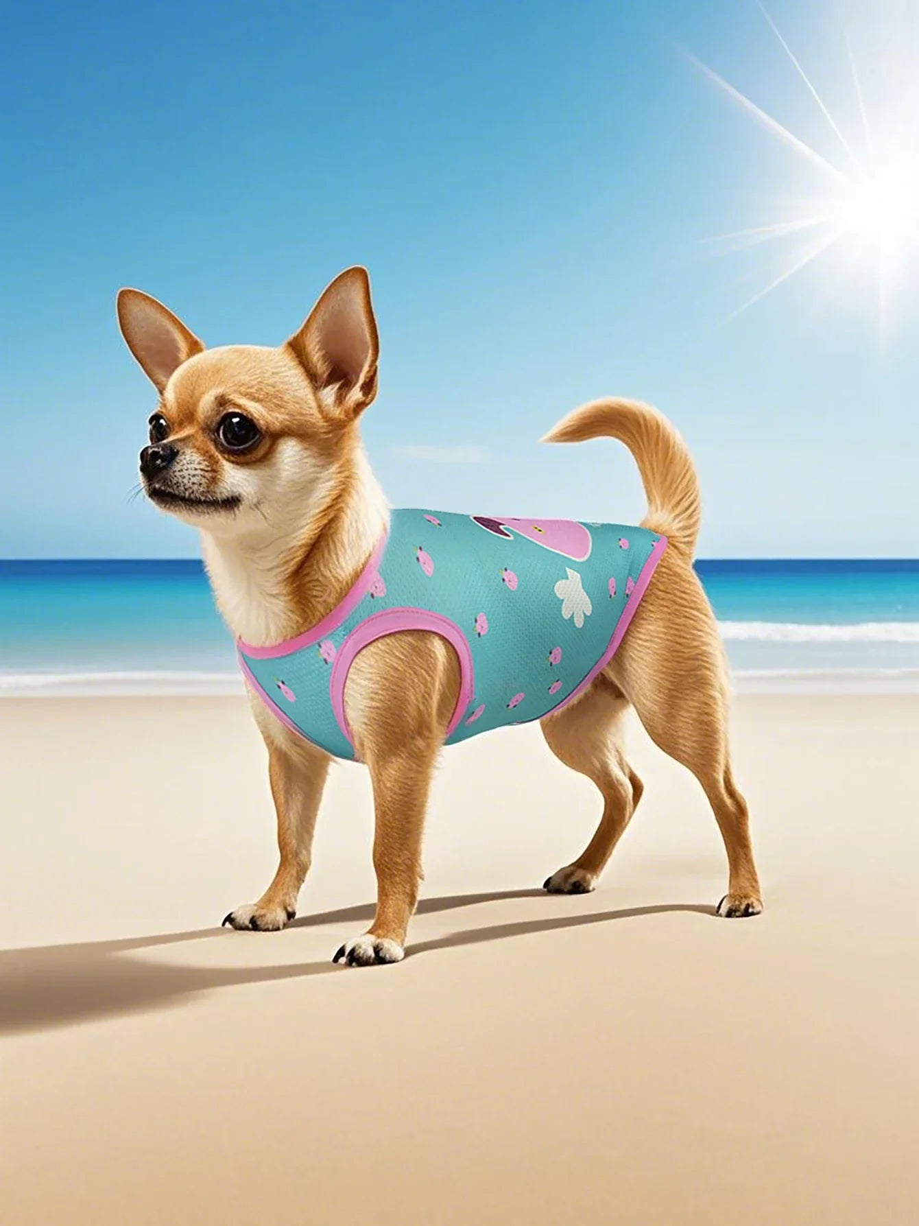 Mesh Summer Pet Vest - Anti-Shed Design