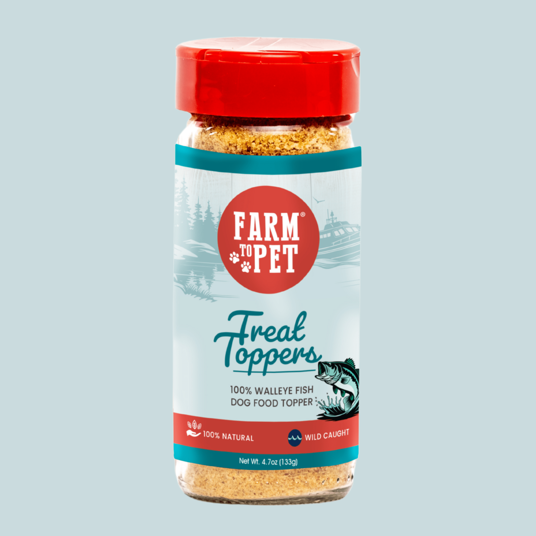 Treat Topper Fish Dog Food Topper | Low-Fat Meal Topper for Pets