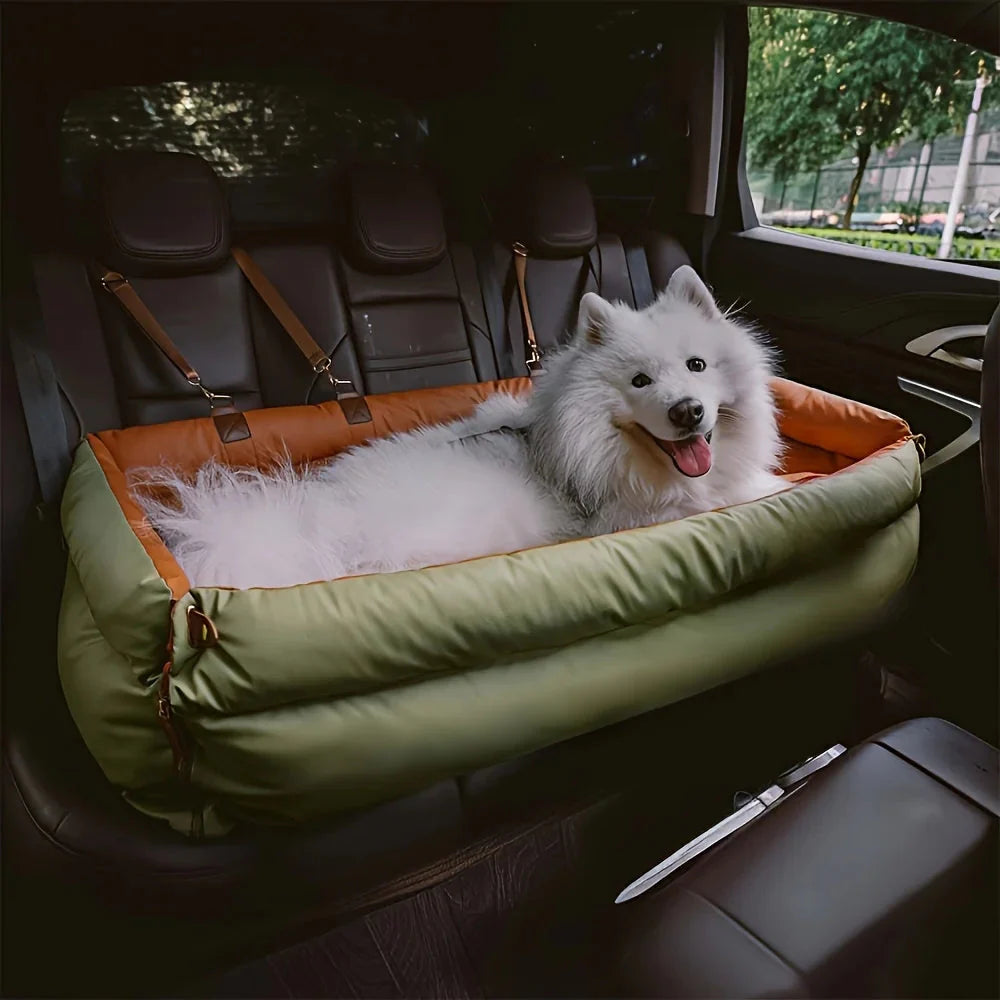 The Milano Double Car Seat Bed - Luxury Pet Travel