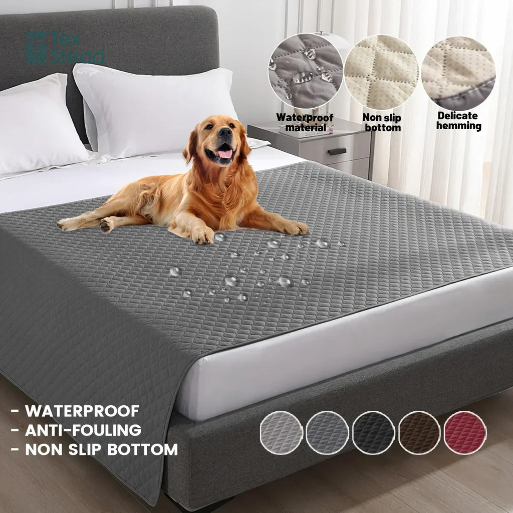 DecorBites™ Dog Bed Cover: Waterproof & Non-Slip Pet Blanket for Furniture & Car
