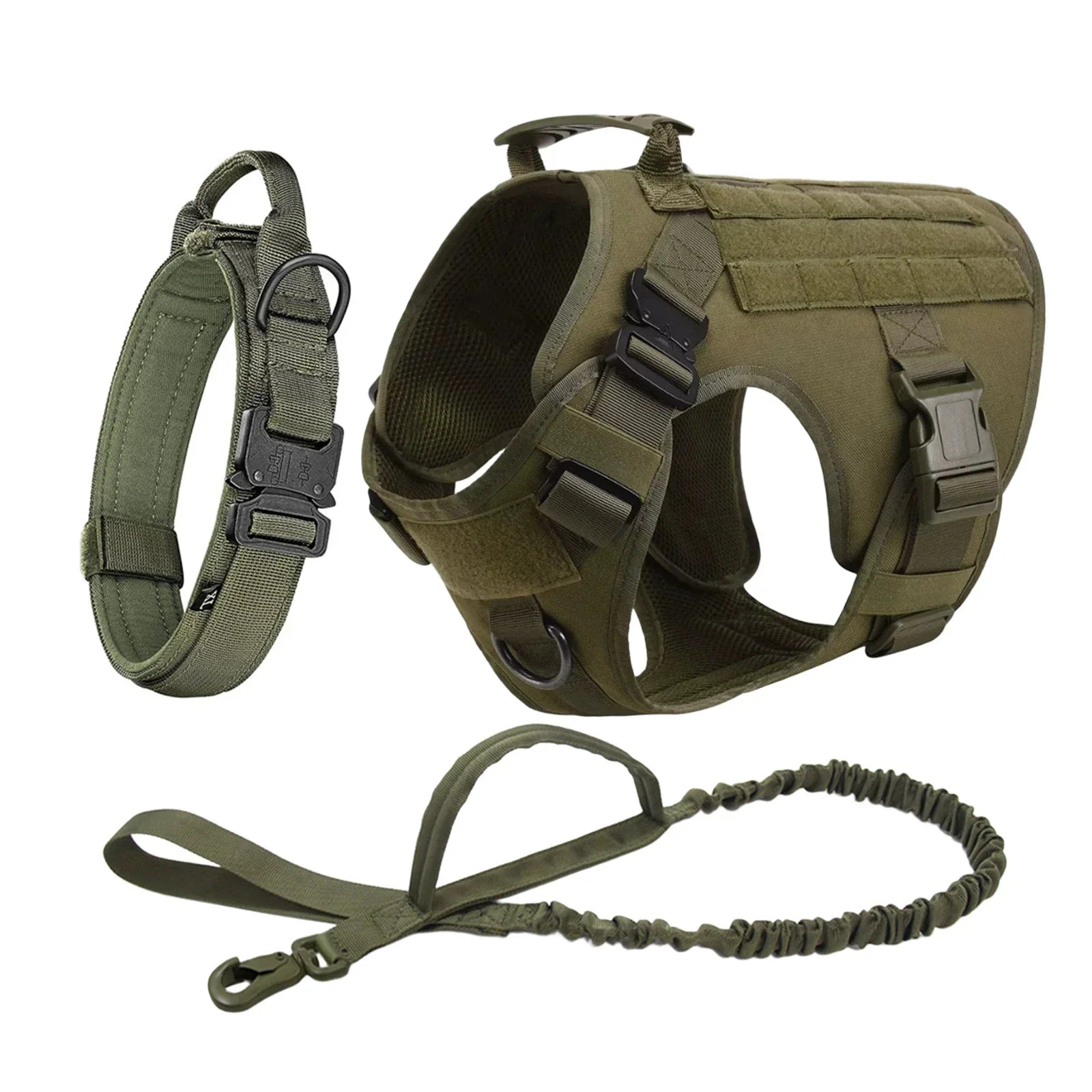 Ultimate Explorer Tactical Dog Harness & Leash Set