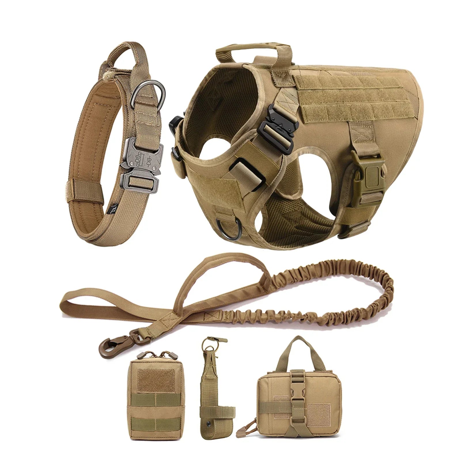 Ultimate Explorer Tactical Dog Harness & Leash Set