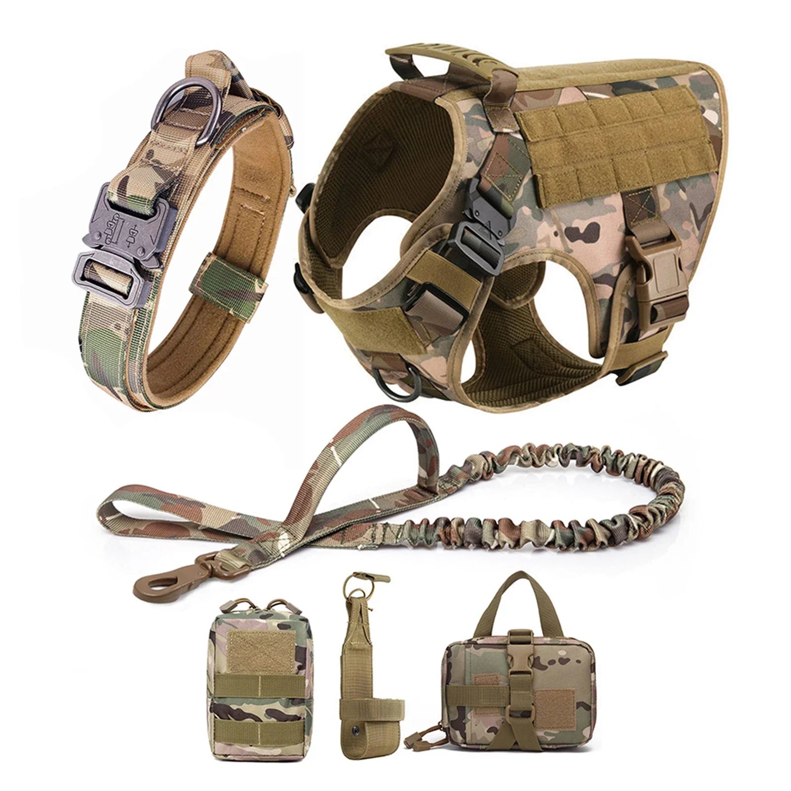 Ultimate Explorer Tactical Dog Harness & Leash Set