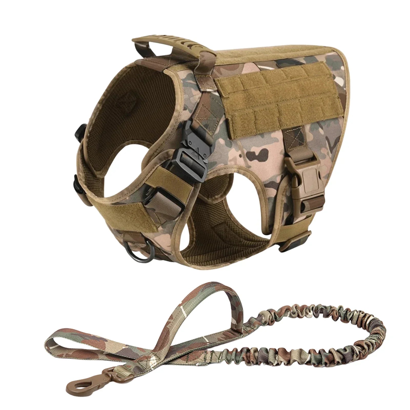 Ultimate Explorer Tactical Dog Harness & Leash Set