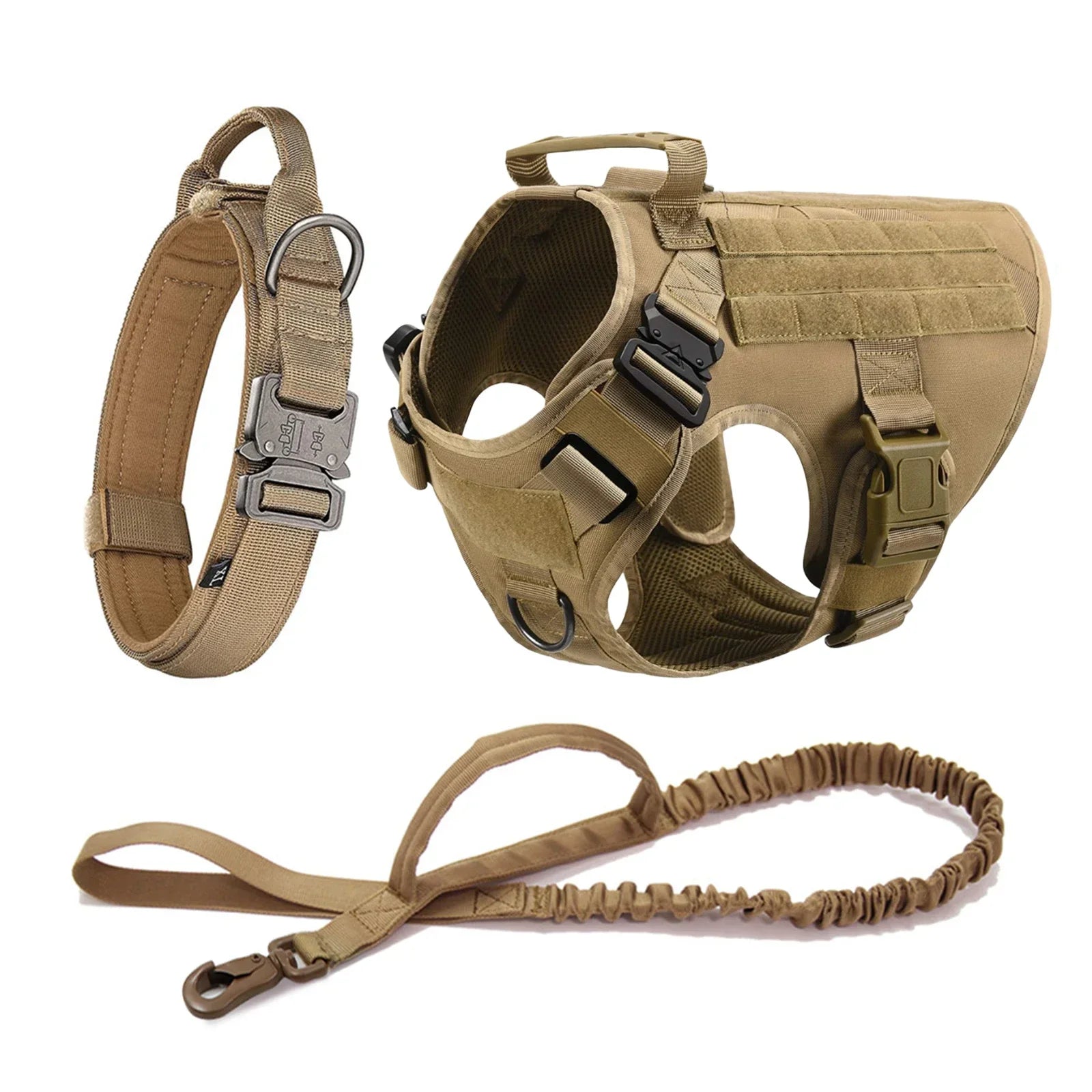 Ultimate Explorer Tactical Dog Harness & Leash Set