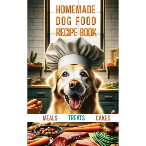 Homemade Dog Food Recipe Books for Meals, Treats and Cakes