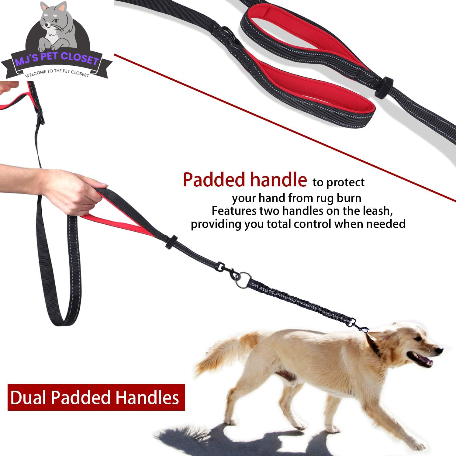 360° Swivel Double Dog Leash