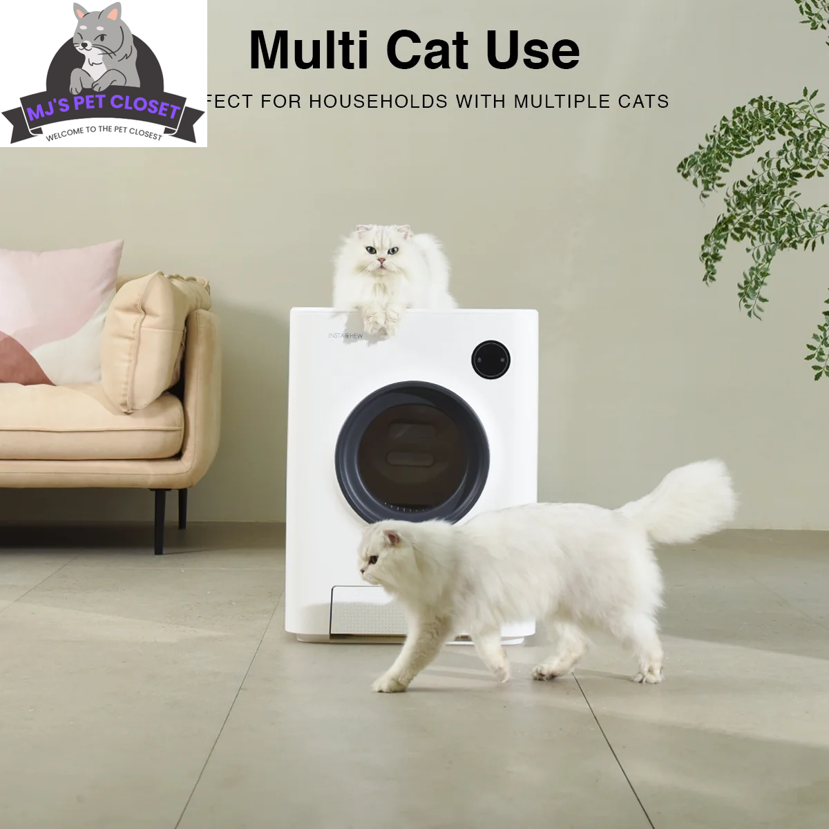 Say goodbye to scooping! 🐾 Meet the Purrclean Self-Cleaning Cat Litter Box – now with app control and 5Ghz & 2.4Ghz Wifi support! 🐱✨